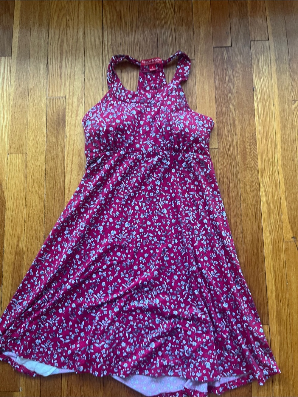 Krimson Klover Red Floral Athletic Dress